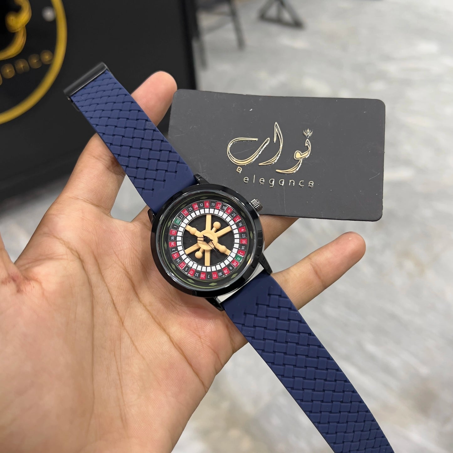 Casin 0 Watch Blue Magnetic Strap
