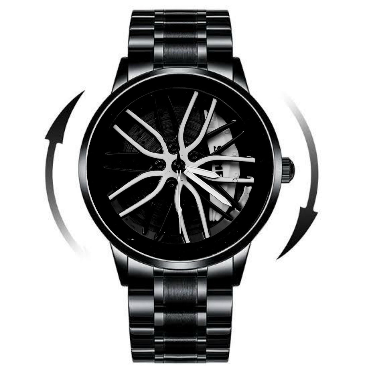 Rotating Wheel Watch