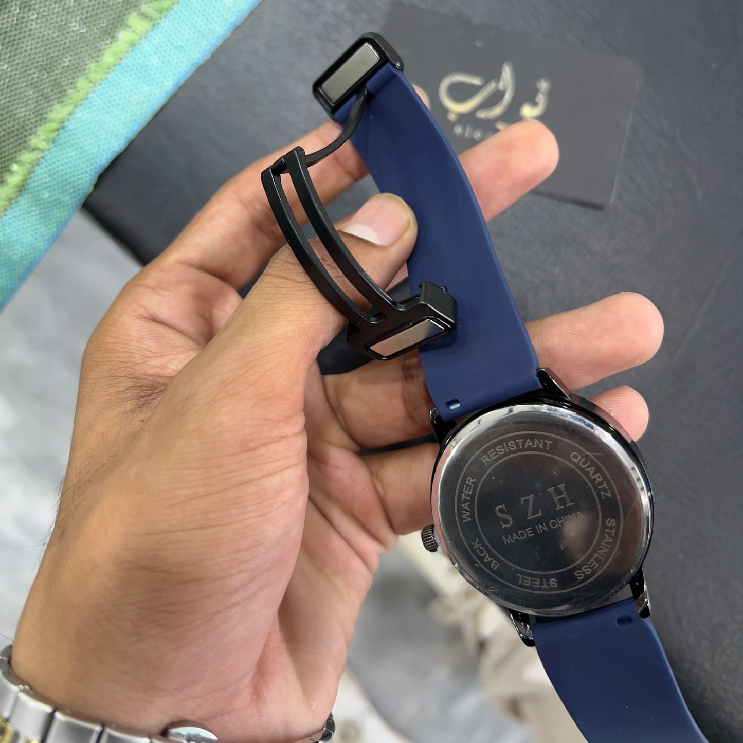 Casin 0 Watch Blue Magnetic Strap