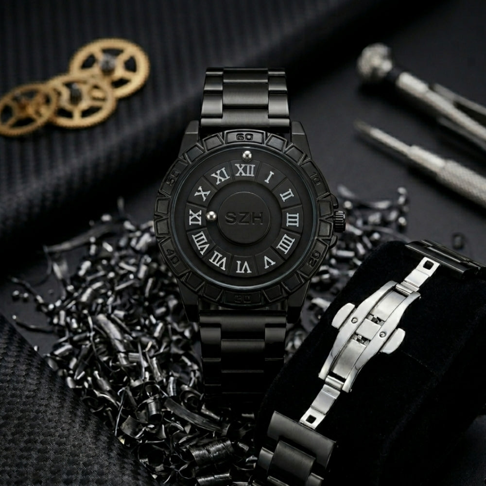 Magnetic Watch with Metal Balls