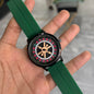 Casin 0 Watch Green Magnetic Strap
