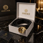 Versace Leather Belt