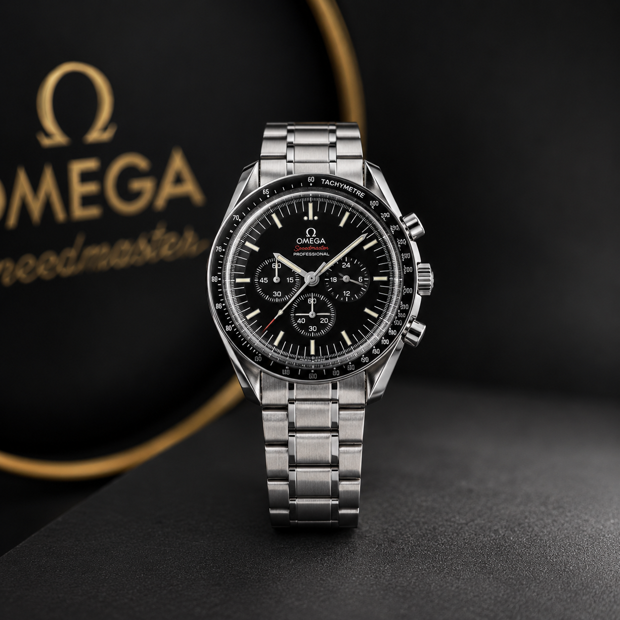 Omega Steel Watch